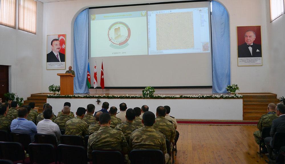 Военные учения с участием военнослужащих Азербайджана, Грузии и Турции завершились
