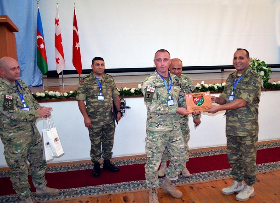 Военные учения с участием военнослужащих Азербайджана, Грузии и Турции завершились