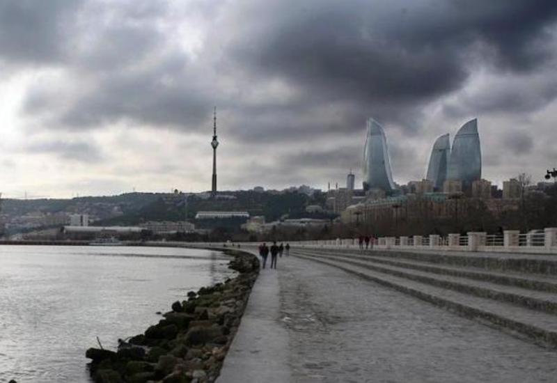 В Баку наблюдается аномально холодная погода