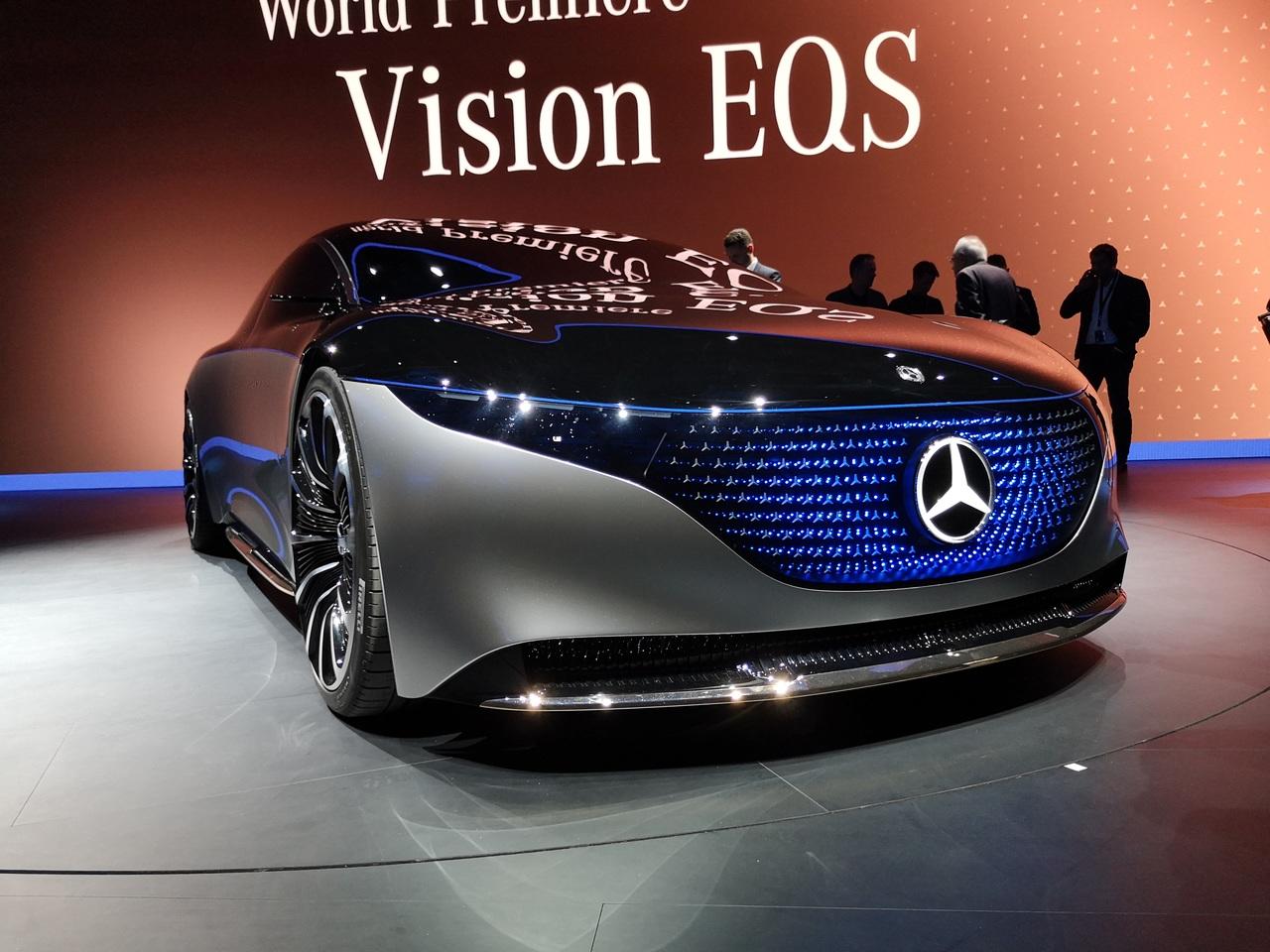 Mercedes 2025. Mercedes Benz Vision EQS салон. Новый Мерседес Benz Vision EQS. Мерседес s класс 2025. Мерседес IQS 2021.