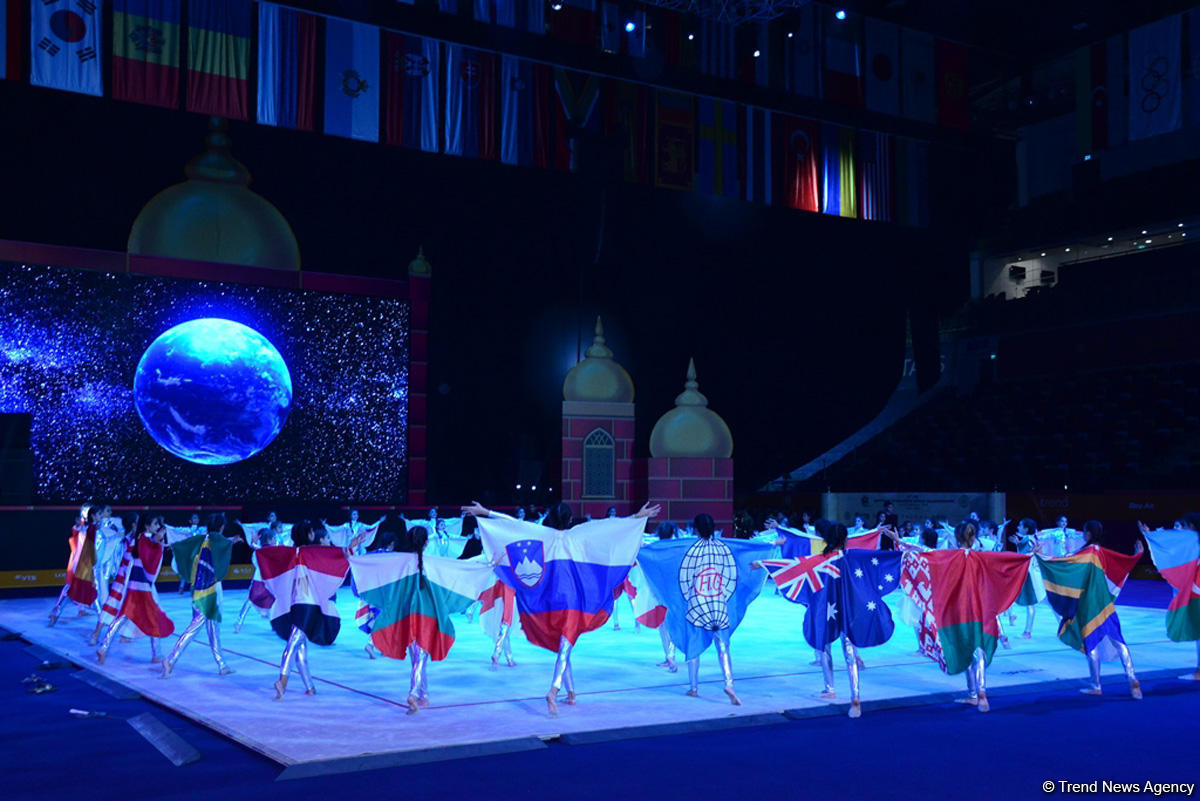 Зрителей 37-го Чемпионата мира по художественной гимнастике в Баку ждет грандиозное шоу