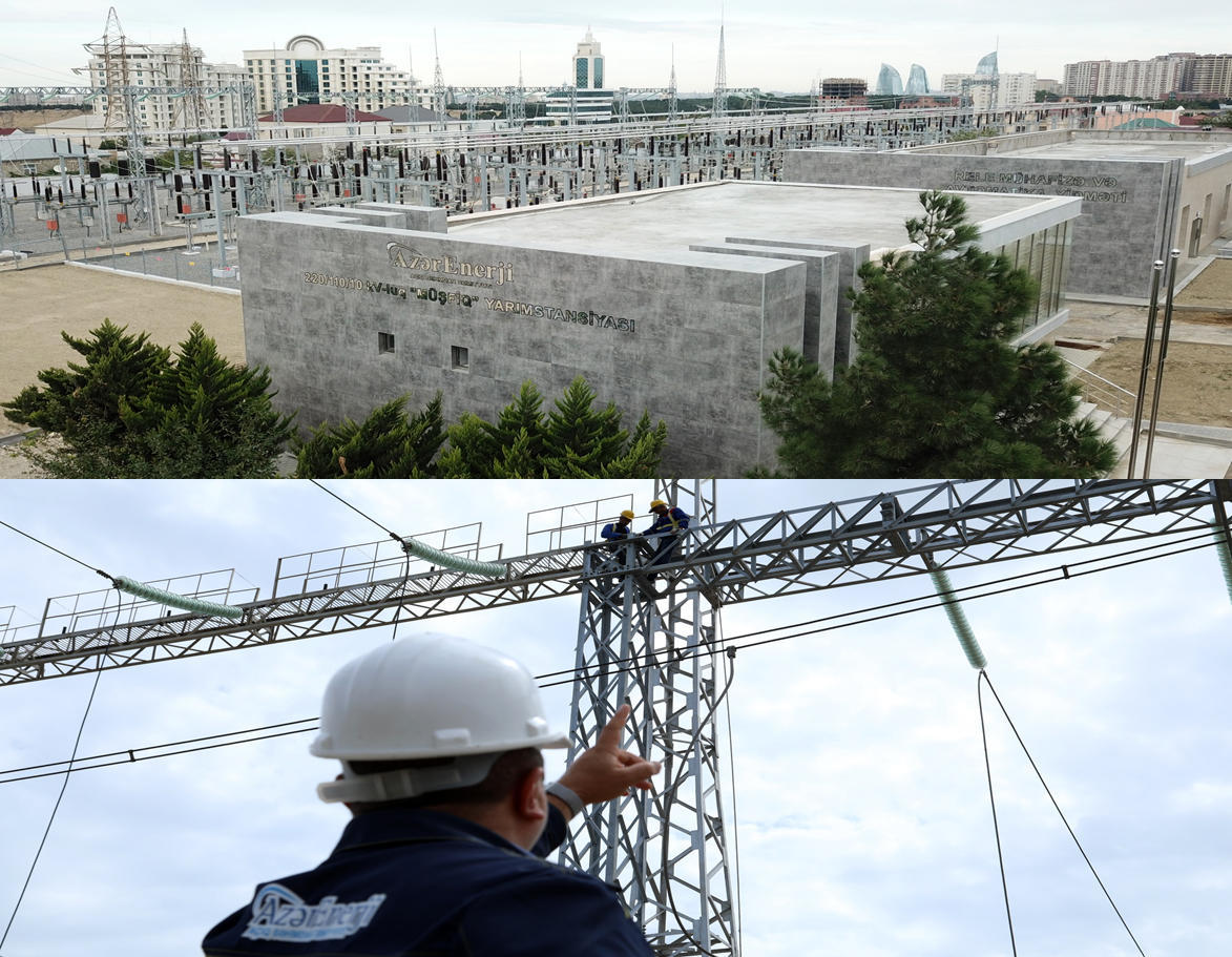 "Азерэнержи" реставрирует основные электроподстанции в Баку
