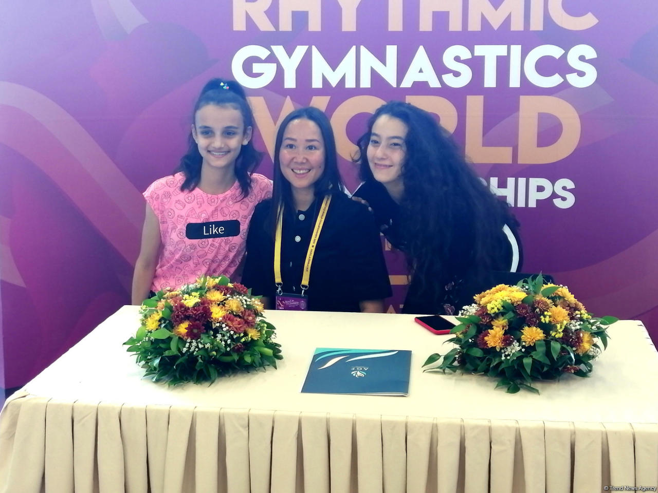 На Национальной арене гимнастики прошла встреча с Алией Гараевой