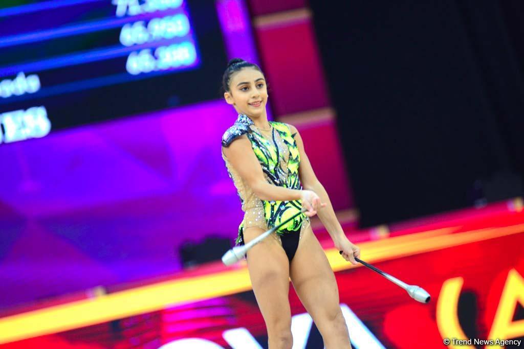 Азербайджанская гимнастка Зохра Агамирова прошла в финал многоборья Чемпионата мира
