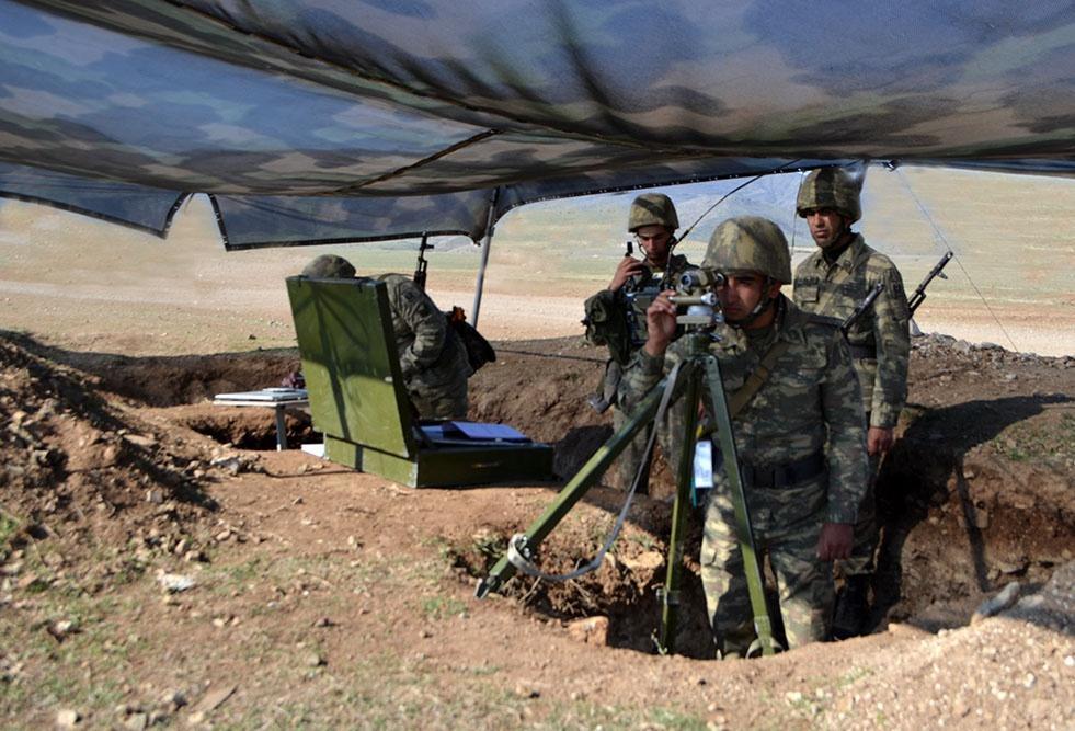 Крупные учения азербайджанской армии с боевой стрельбой