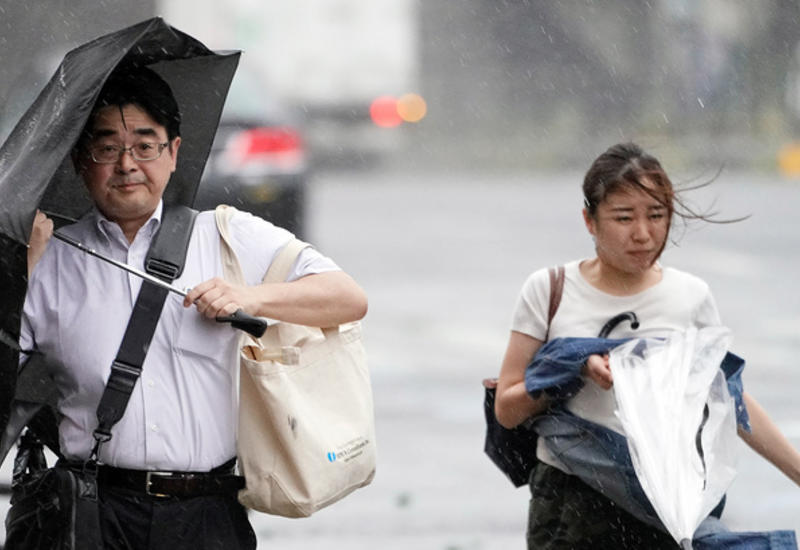 Тайфун в Японии, 14 пострадавших