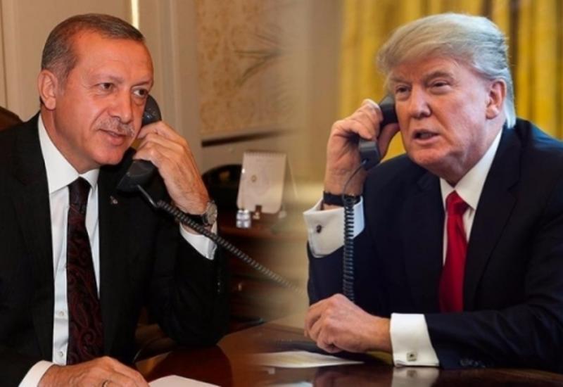 Эрдоган и Трамп провели телефонные переговоры