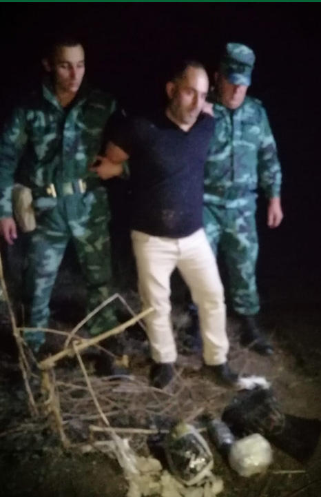 Наркоторговец ранил азербайджанского пограничника при задержании