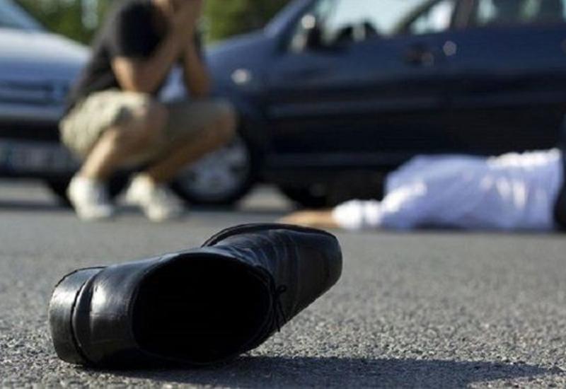 Иностранец сбил пешехода в Баку