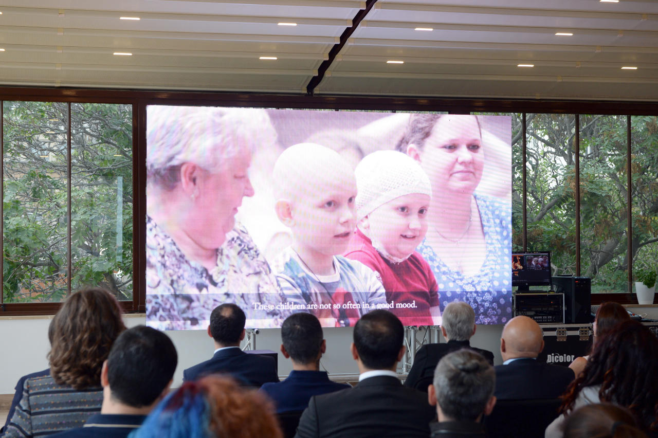 Вице-президент Фонда Гейдара Алиева Лейла Алиева и Арзу Алиева приняли участие в показе документального фильма «Свет за окном»