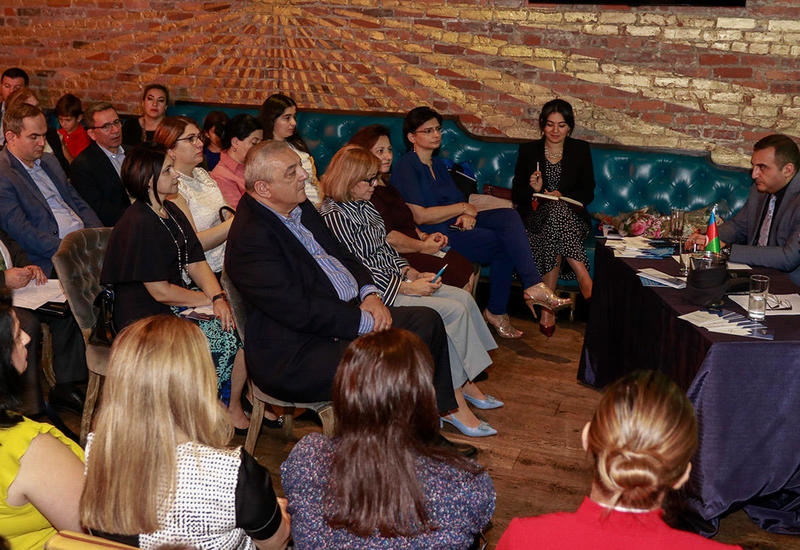 Состоялась встреча с азербайджанцами, проживающими в Нью-Йорке