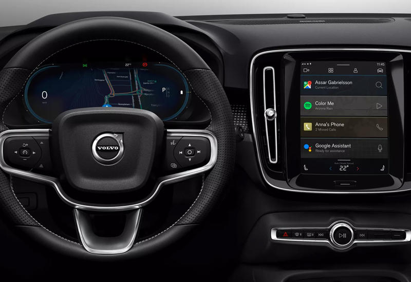 На первый электрокар Volvo установят "настоящий" Android