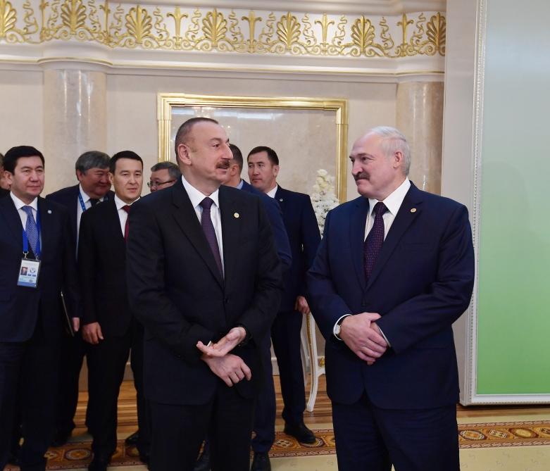 Президент Ильхам Алиев принял участие в заседании Совета глав государств СНГ в расширенном составе в Ашгабаде