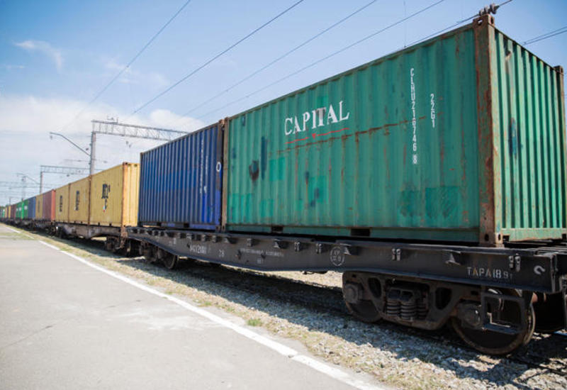 Назван объем перевозки российских грузов по железным дорогам Азербайджана