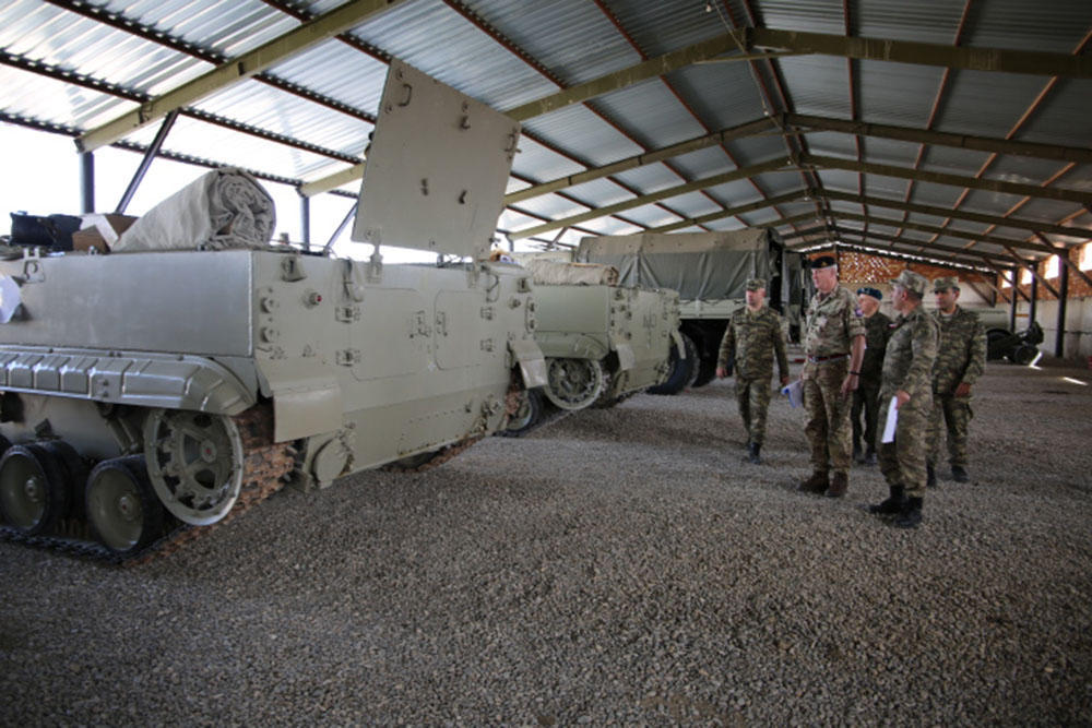 В воинских частях Нахчывана прошла инспекция по контролю оружия