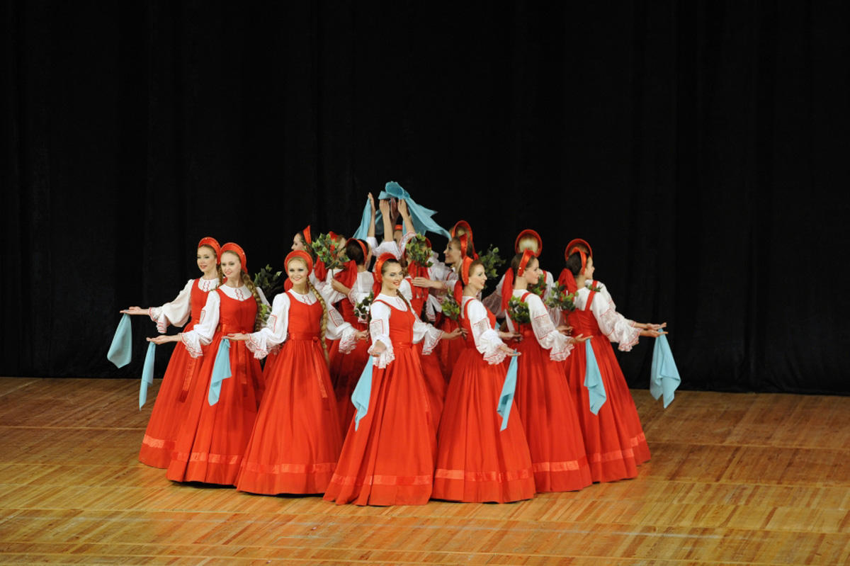 В Баку прошел концерт хореографического ансамбля «Берёзка»