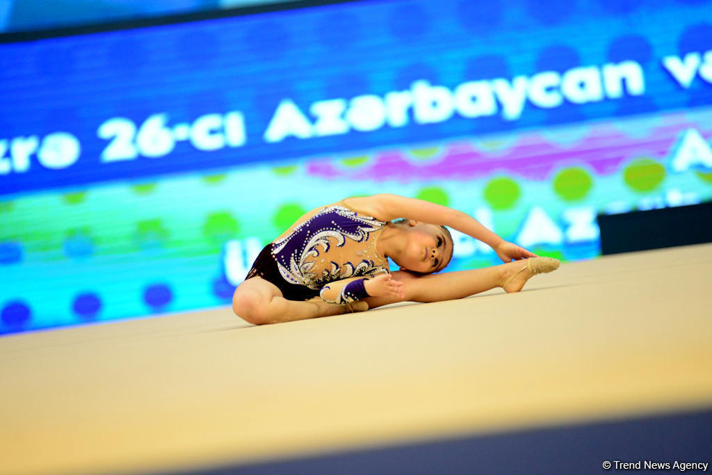 Стартовал финальный день соревнований первенства Азербайджана и Баку и Кубка регионов по художественной гимнастике