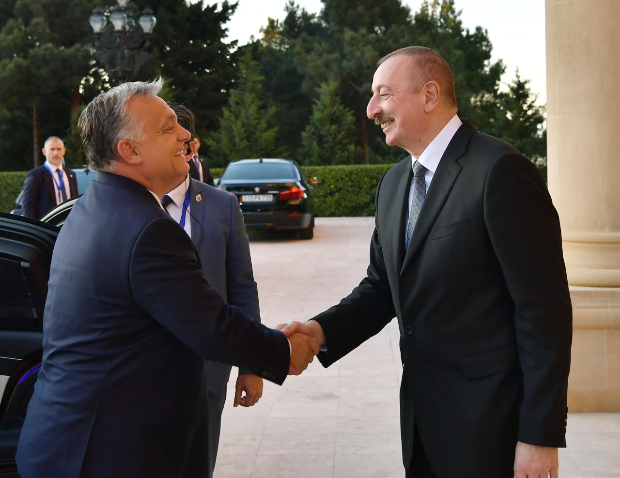 Президент Ильхам Алиев встретился с премьер-министром Венгрии Виктором Орбаном в Баку