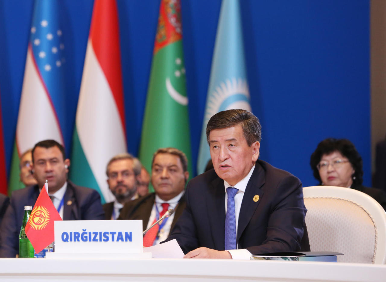 Президент Кыргызстана: Под председательством Азербайджана сотрудничество в развитии экономики, торговли, инвестиций и других сферах будет еще больше укрепляться