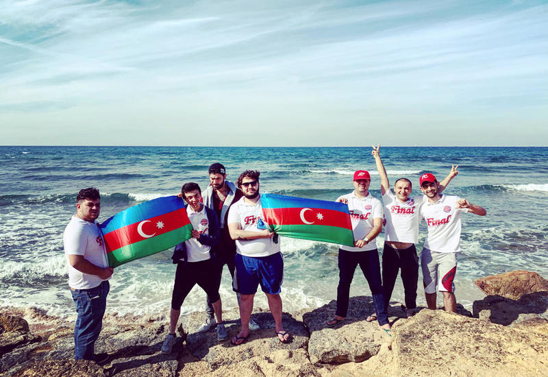 Азербайджанская команда "Как по маслу" вышла в финал Израильской Лиги Смеха