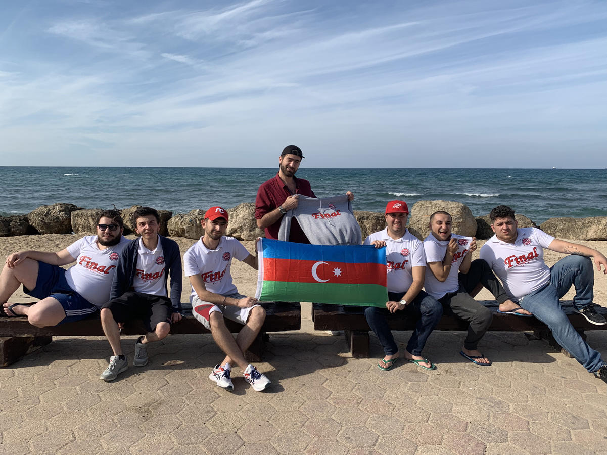Азербайджанская команда "Как по маслу" вышла в финал Израильской Лиги Смеха