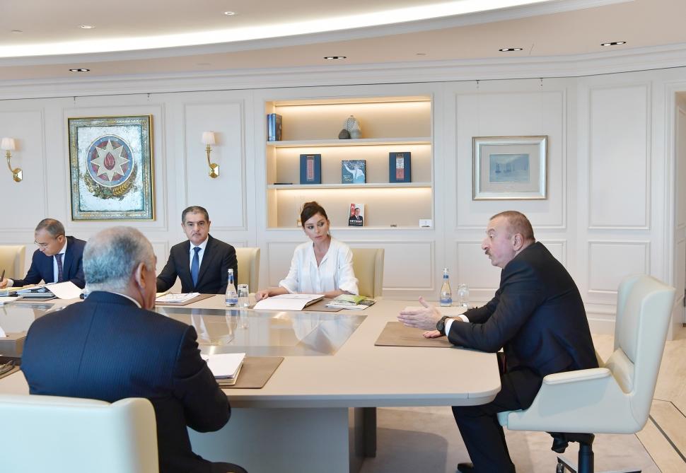 При Президенте Ильхаме Алиеве состоялось экономическое совещание