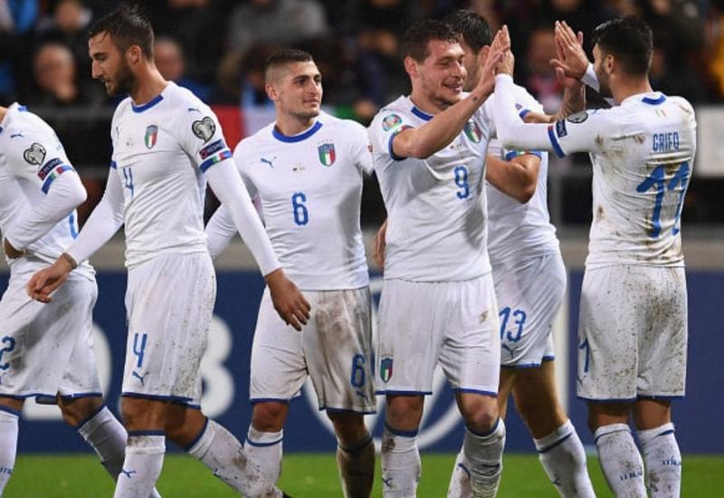 Италия выиграла 9 матчей подряд и повторила рекорд