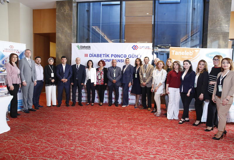 «Диабетическая язва стопы» - третья конференция, состоявшаяся в городе Баку (R)