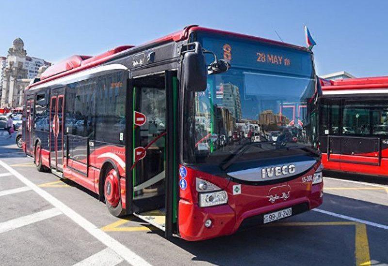 В Баку изменились маршруты 14 автобусов