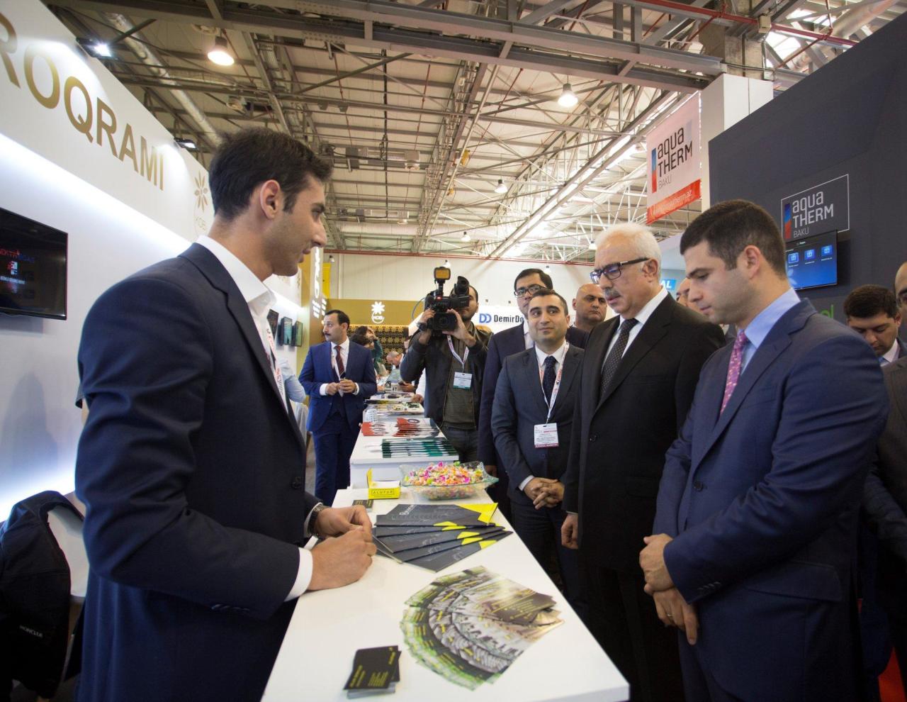 На выставке "Baku Build 2019" субъекты МСБ демонстрируют свою продукцию и услуги