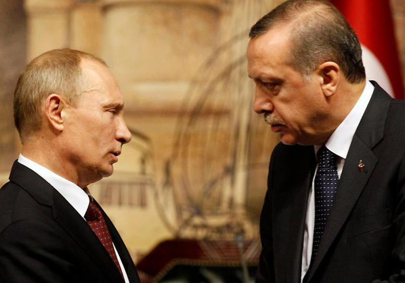 Путин и Эрдоган провели телеонные переговоры