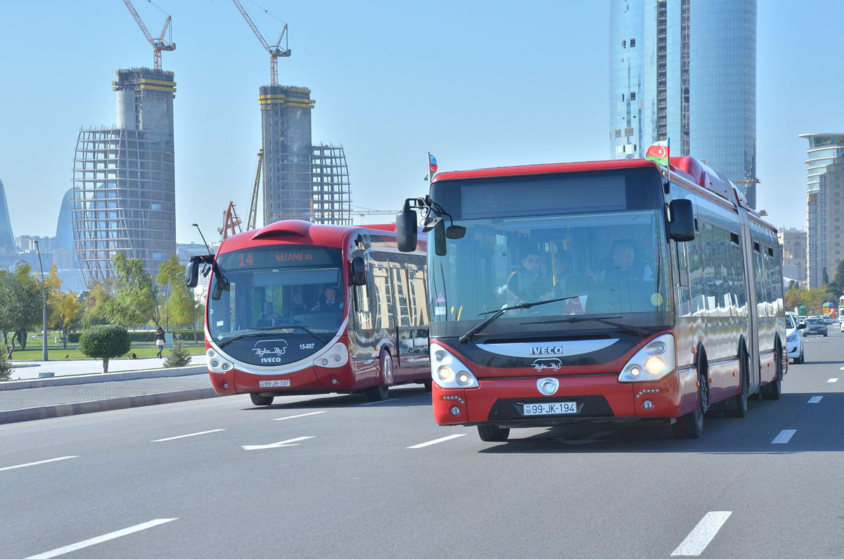 Bir neçə müntəzəm marşrut xətləri üzrə avtobusların hərəkəti müvəqqəti dəyişdirilir