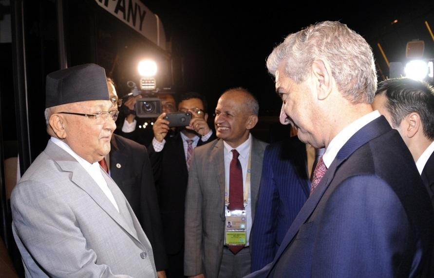 Премьер-министр Непала прибыл в Азербайджан для участия в XVIII Саммите Движения неприсоединения