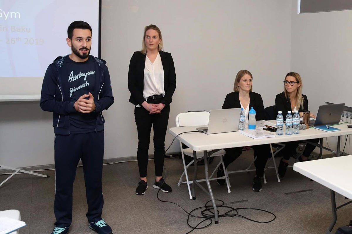 Федерация гимнастики Азербайджана организовала в Баку курсы по TeamGym