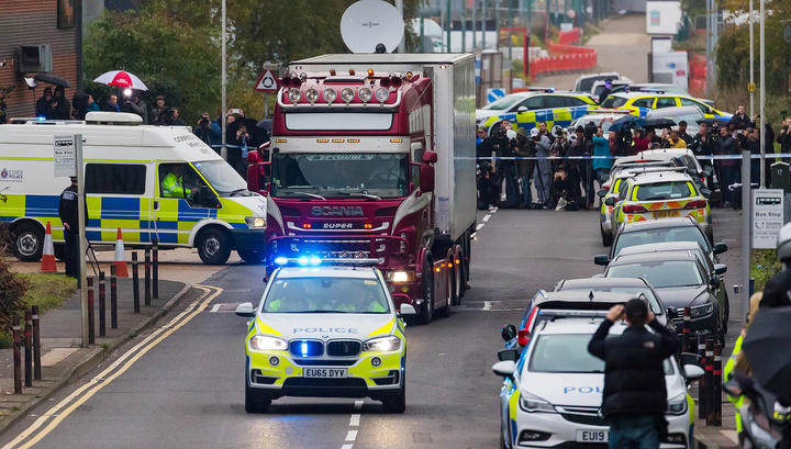 39 мертвецов в фургоне в Англии: задержан пятый подозреваемый