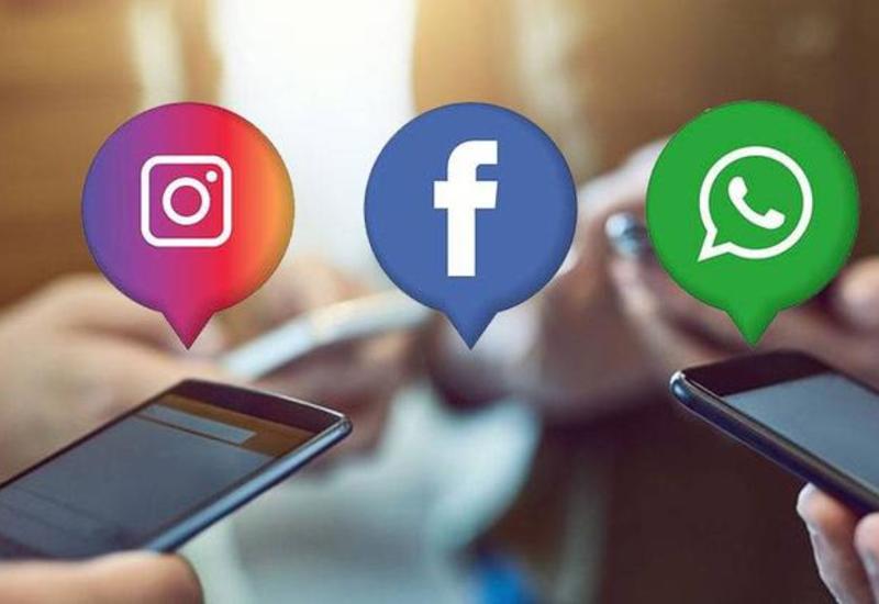 В работе Instagram, Facebook и WhatsApp произошел сбой
