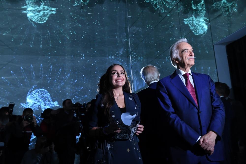 Вице-президент Фонда Гейдара Алиева Лейла Алиева приняла участие в открытии VIII Московского международного биеннале современного искусства