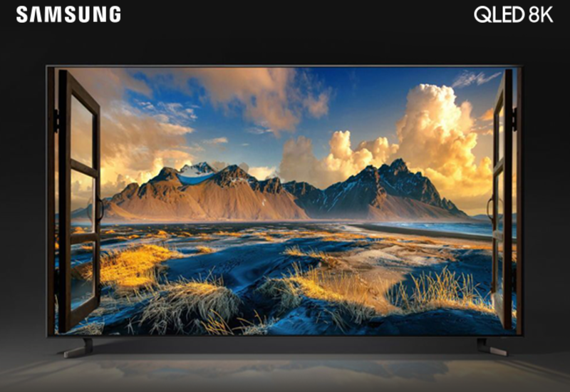 Samsung QLED 8K - телевизор, притягивающий взгляды даже в выключенном состоянии (R)