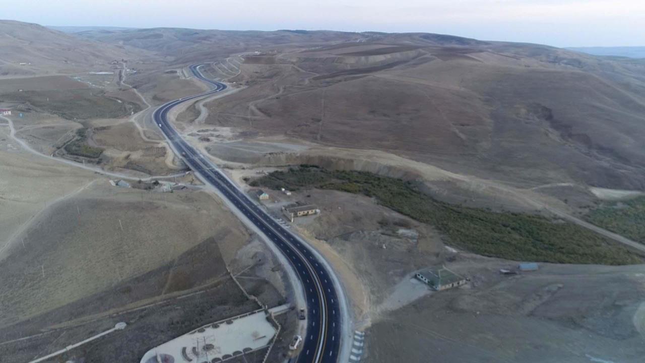 Стало известно, когда будет готова часть автомагистрали Баку-Шамахы