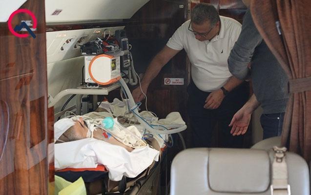 Спецсамолет службы скорой помощи с правозащитником Огтаем Гюльалыевым на борту вылетел в Турцию