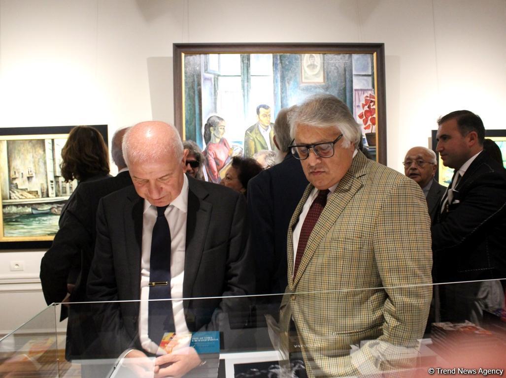 50-летие творческой деятельности Чингиза Фарзалиева отметили открытием выставки в Баку