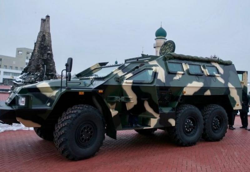 Кадыров протестировал первый чеченский бронеавтомобиль