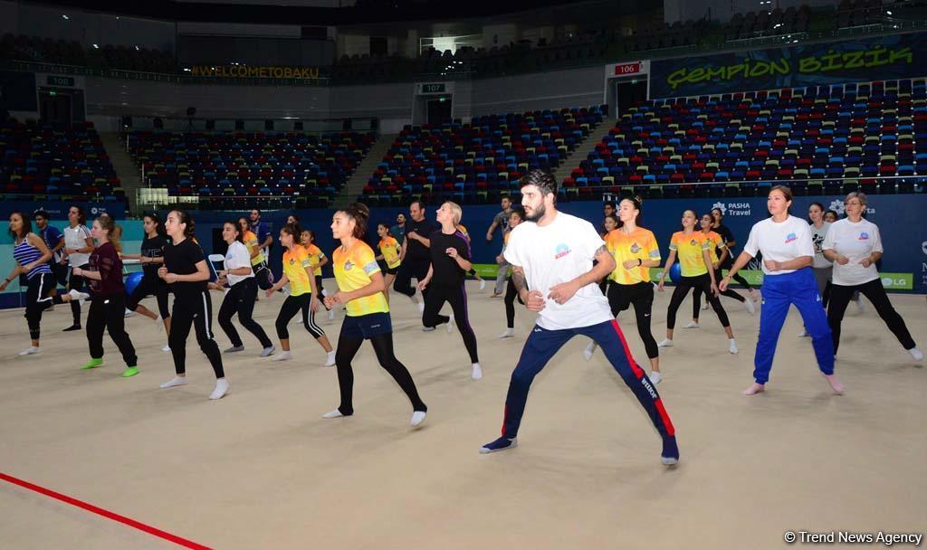 Федерация гимнастики Азербайджана в очередной раз организовала тренерские курсы по аэробной гимнастике