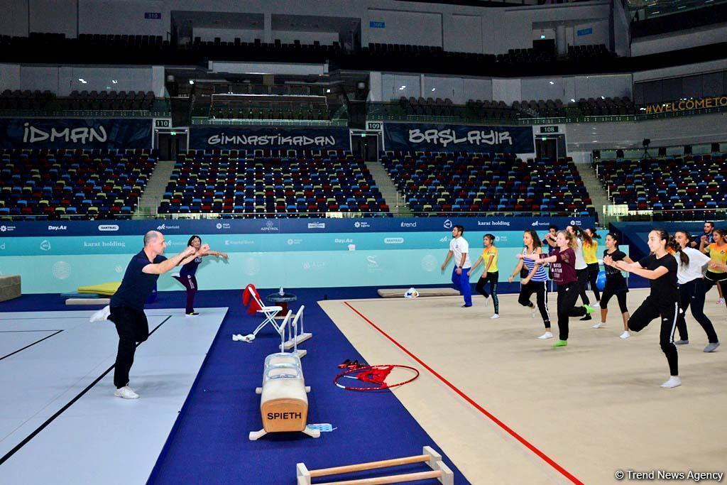 Федерация гимнастики Азербайджана в очередной раз организовала тренерские курсы по аэробной гимнастике