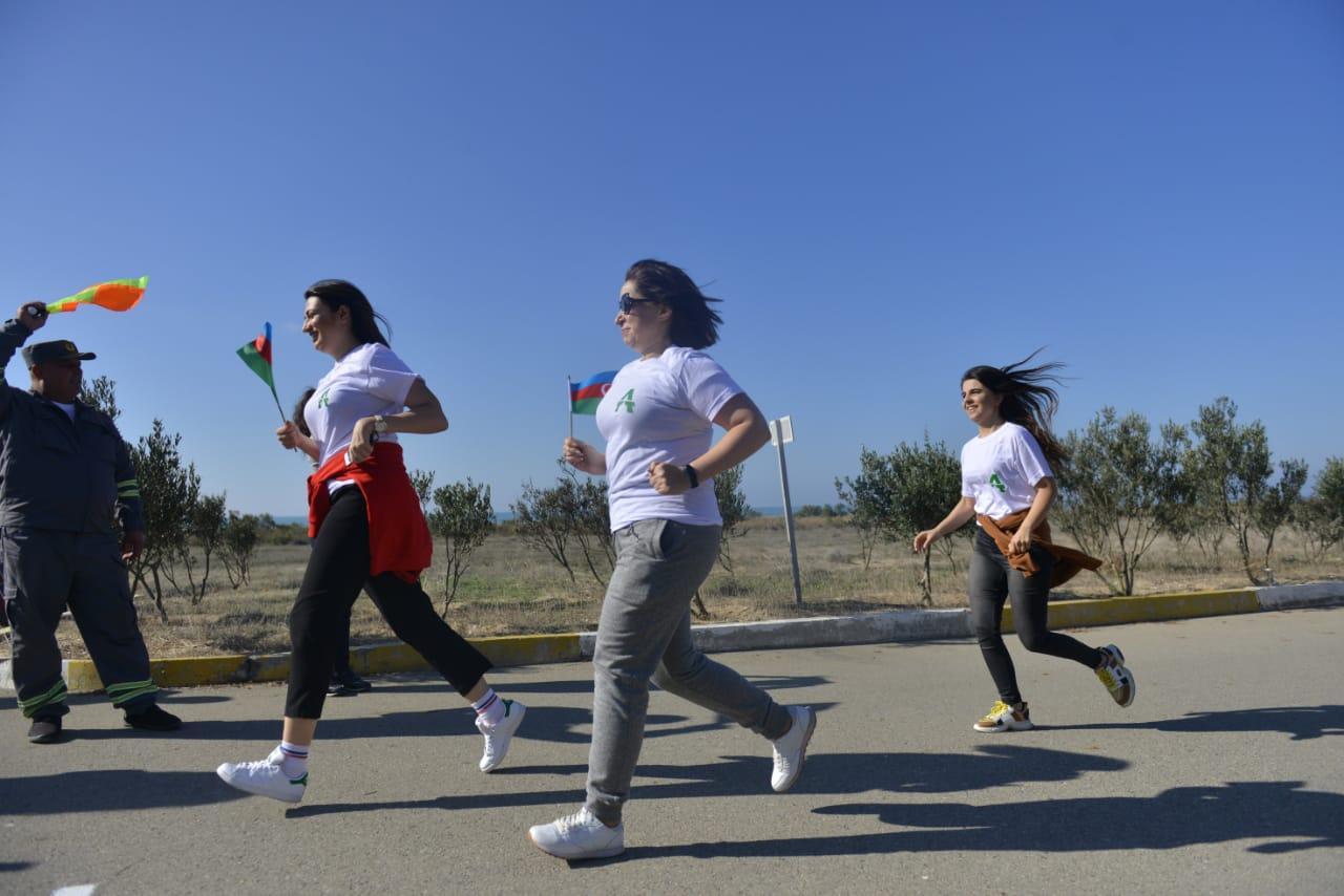 В Абшеронском нацпарке проведен марафон "Во имя здоровой окружающей среды, здоровой жизни"