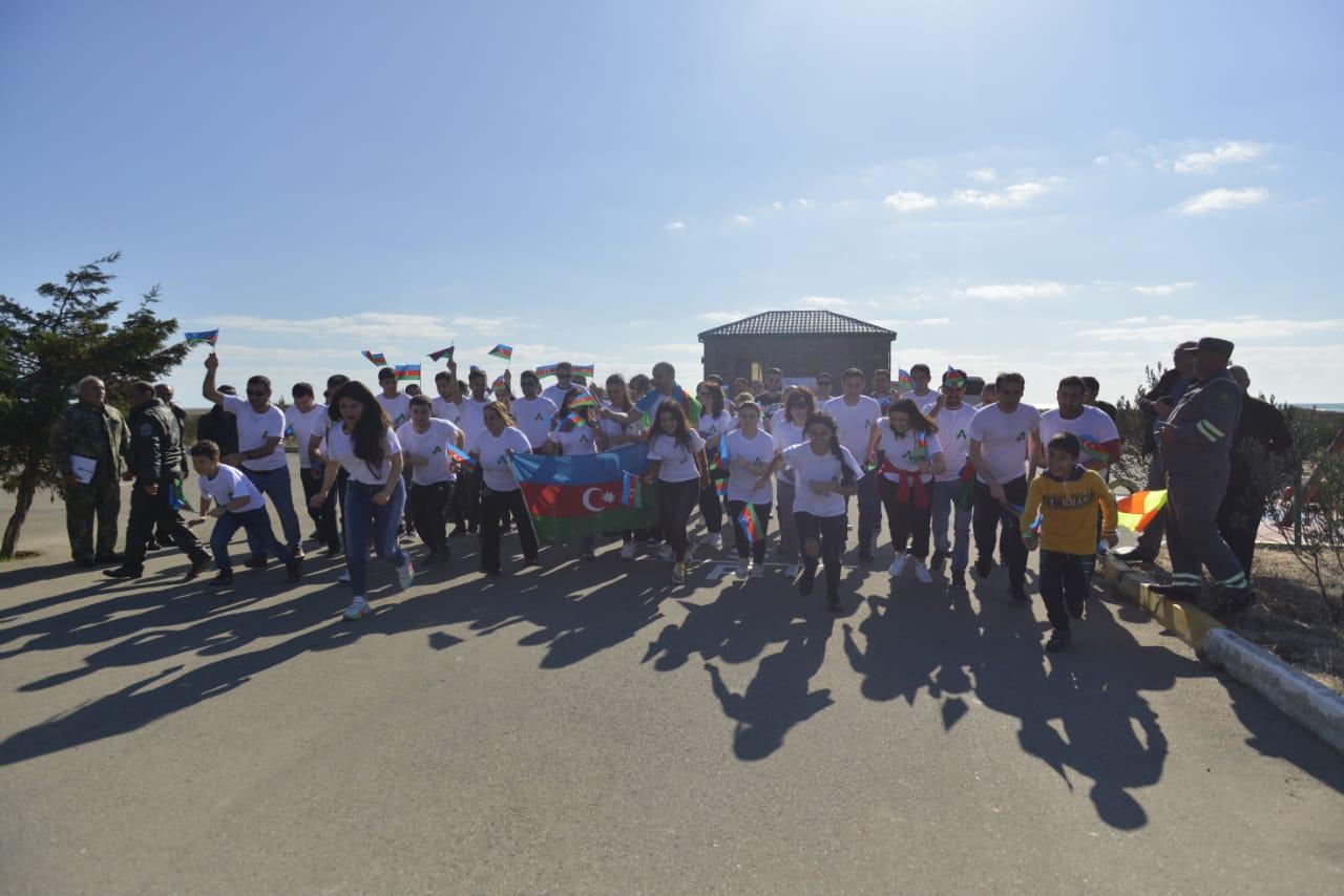 В Абшеронском нацпарке проведен марафон "Во имя здоровой окружающей среды, здоровой жизни"