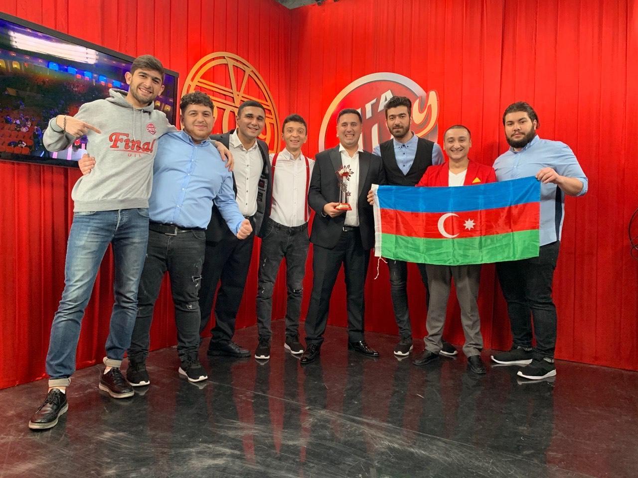 Азербайджанская команда "Как по маслу" завоевала кубок Лиги смеха - 2019 в Украине