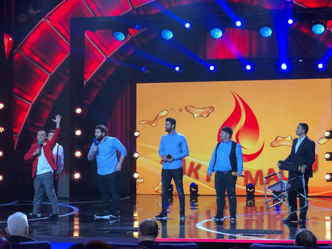 Азербайджанская команда "Как по маслу" завоевала кубок Лиги смеха - 2019 в Украине