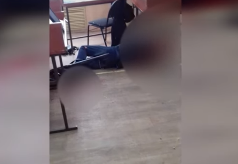 Видео из колледжа в России, где произошла стрельба