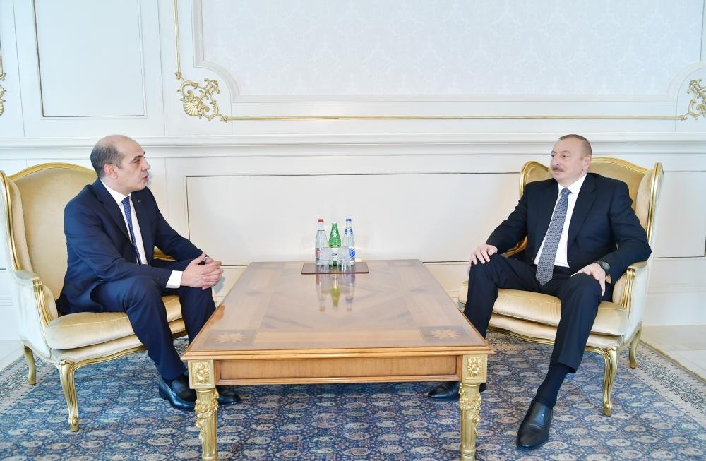 Президент Ильхам Алиев принял верительные грамоты новоназначенного посла Иордании